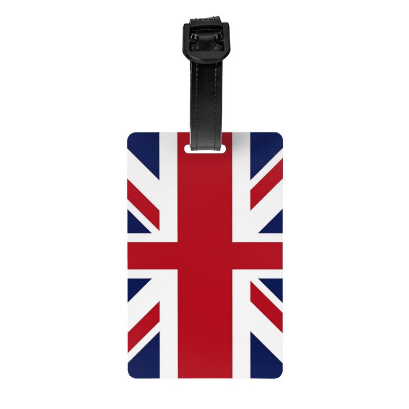 Travel Accessories Uk - Retro Union Jack Bagaj Etiketi, İsim