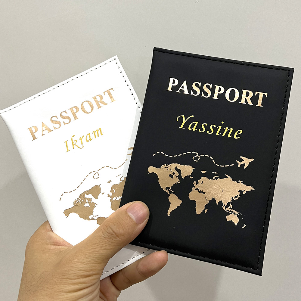Travel Accessories Uk - Yeni sevimli kişiselleştirilmiş pasaport kapağı düzlem
