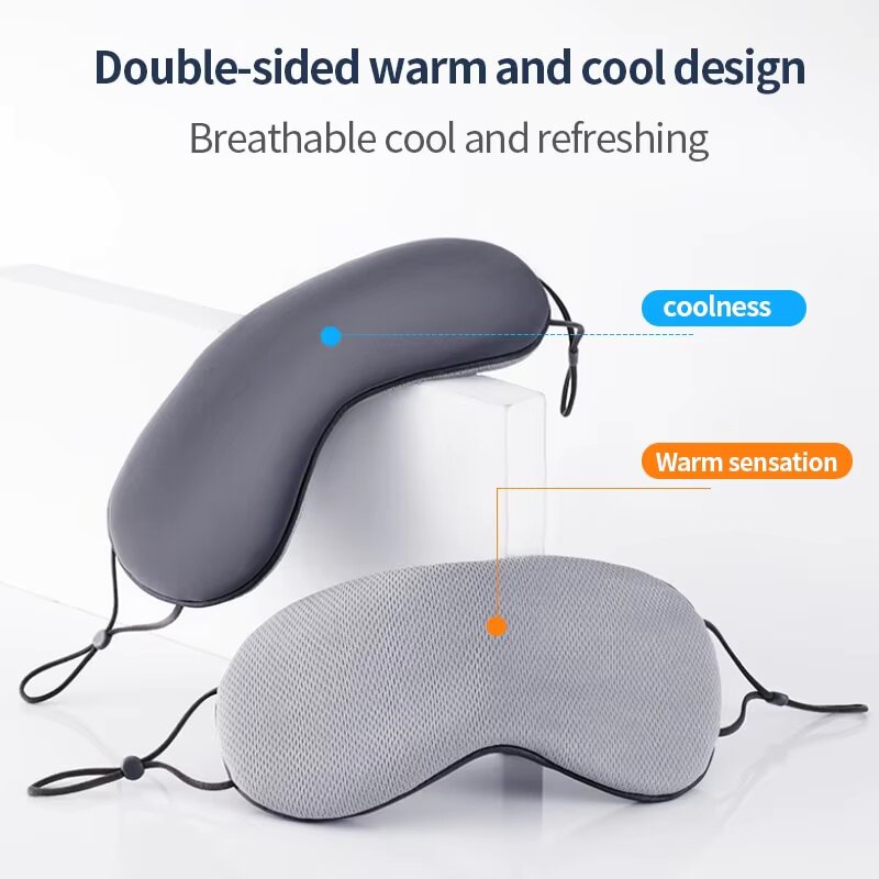 Travel Accessories Eye Mask - Kore Tarzı Buz İpeği Sıcak ve