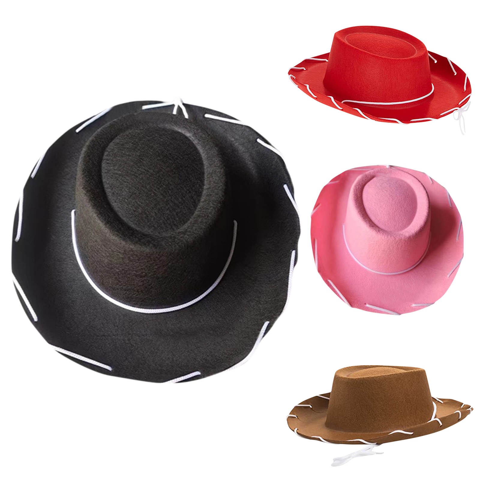 Travel Accessories With Toddler - Çocuklar kovboy şapkası klasik batı kovboy