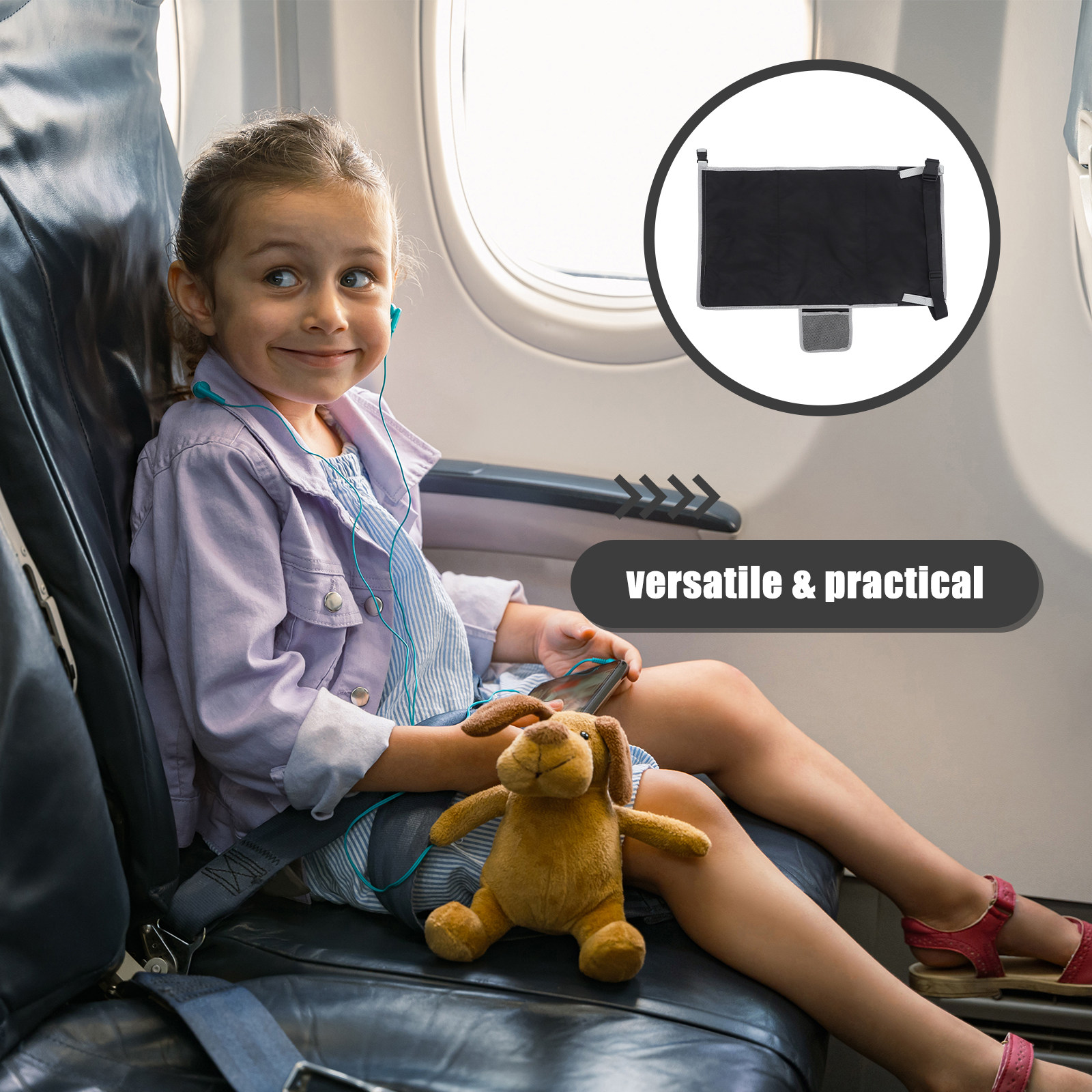 1 Set Çocuk Uçak Koltuğu Tabur - Travel Accessories With Toddler incelemesi ve fiyatı
