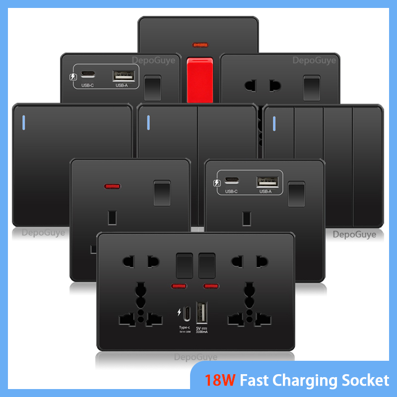 Evrensel Siyah USB Tip-C 18W A - Travel Accessories Uk incelemesi ve fiyatı