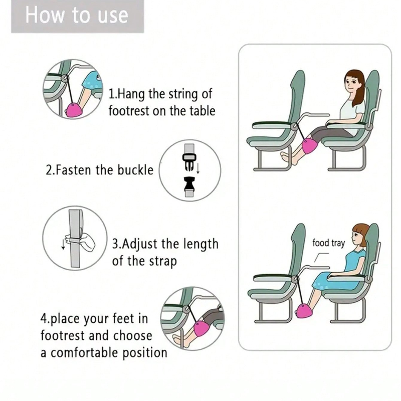Taşınabilir Ayarlanabilir Ayak - Travel Accessories In Train incelemesi ve fiyatı