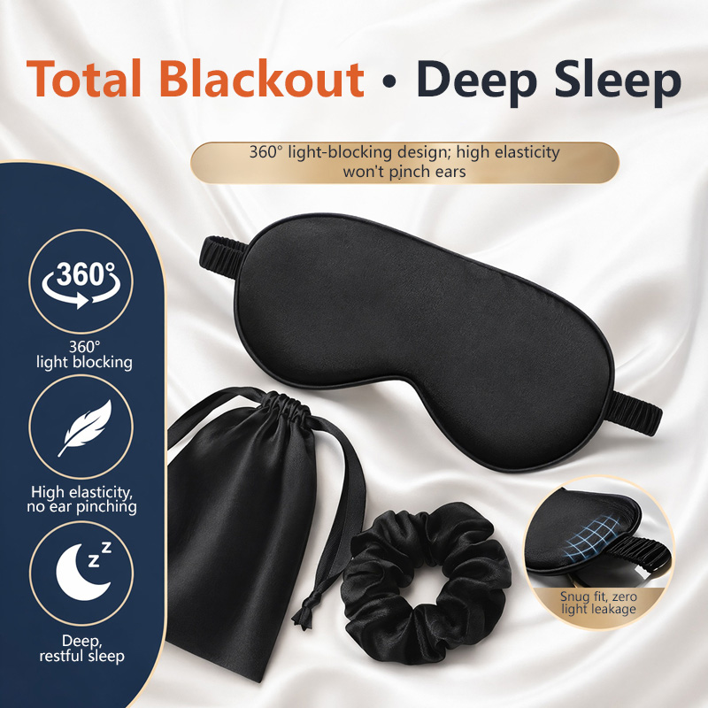 Çift Taraflı İpek Uyku Göz Mas - Travel Accessories Eye Mask incelemesi ve fiyatı
