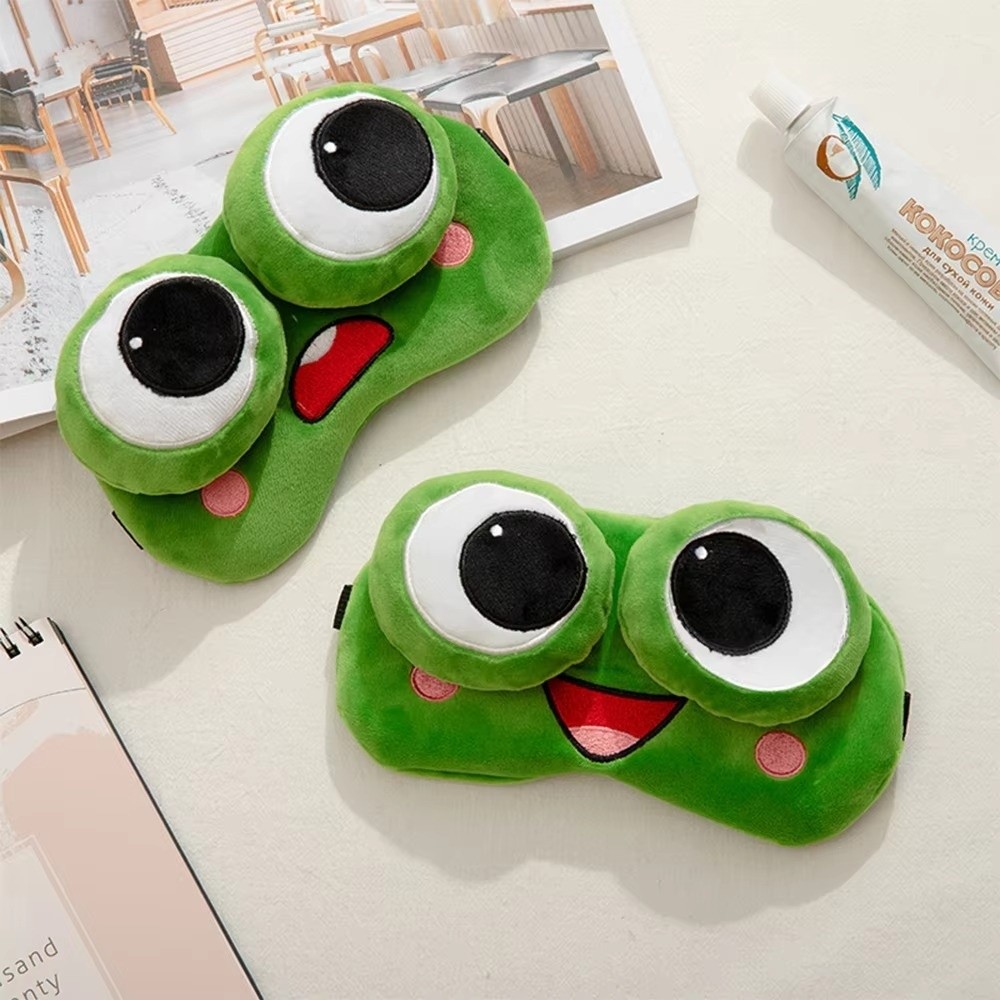 Sevimli Karikatür Kurbağa Uyku - Travel Accessories Eye Mask incelemesi ve fiyatı