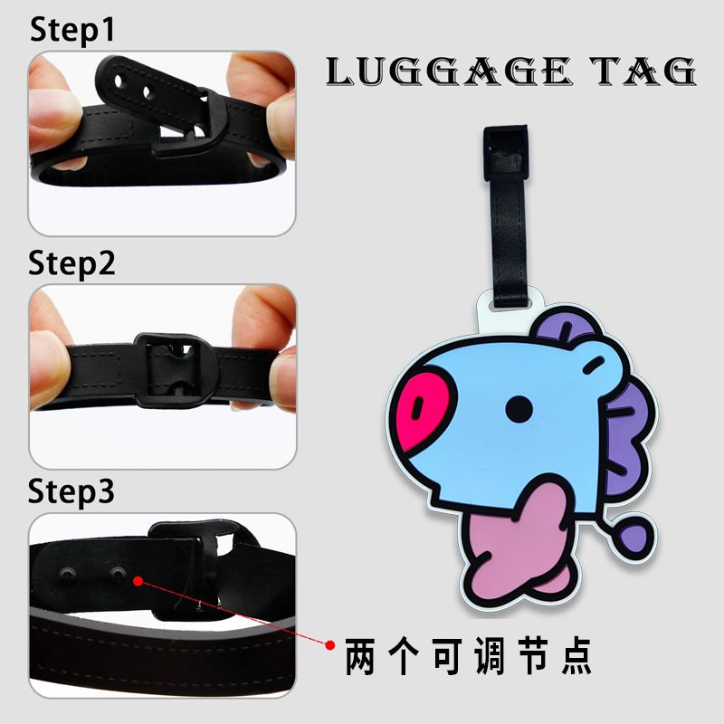 BT21 çizgi film sevimli anahta - Travel Accessories To Gift incelemesi ve fiyatı