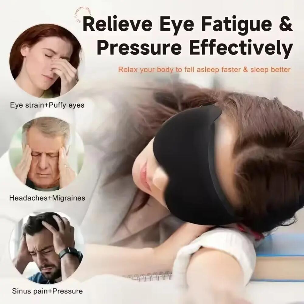 Yeni 3D Uyku Göz Maskesi Stere - Travel Accessories Eye Mask incelemesi ve fiyatı