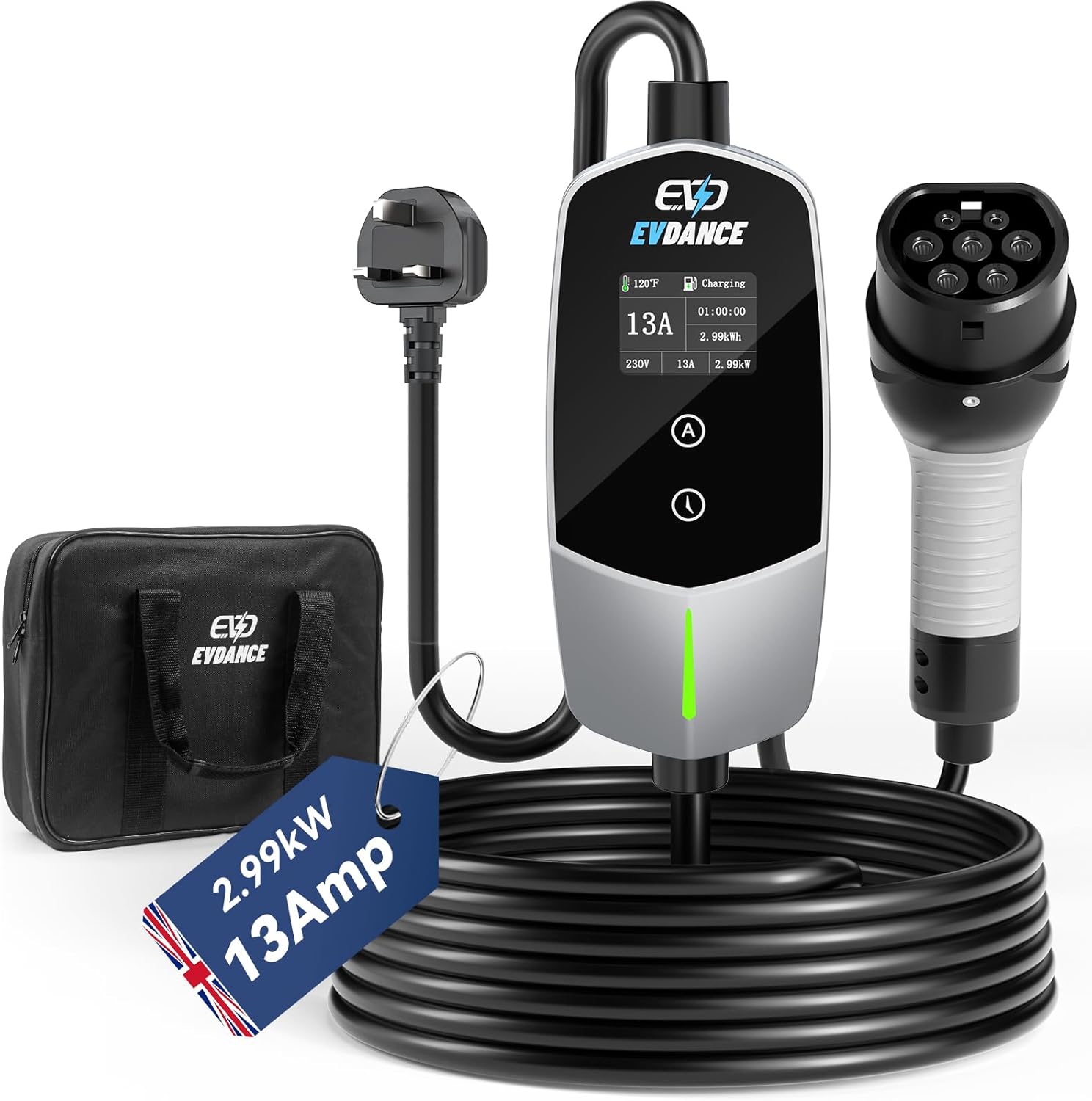 EVDANCE Taşınabilir EV Şarj Ci - Travel Accessories Uk incelemesi ve fiyatı