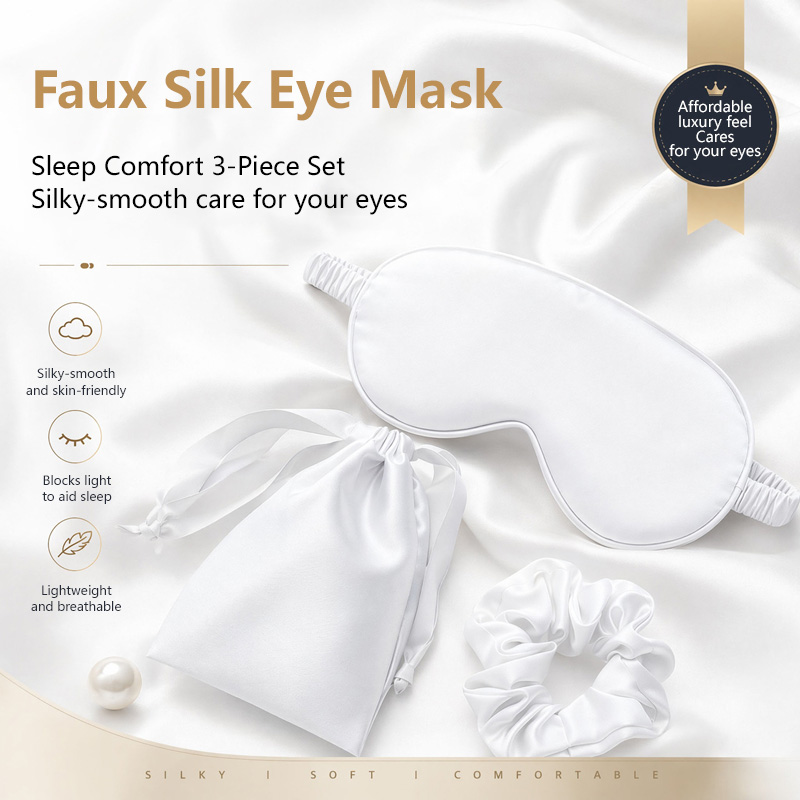 İpek Göz Maskesi 3 Parça Set I - Travel Accessories Eye Mask incelemesi ve fiyatı