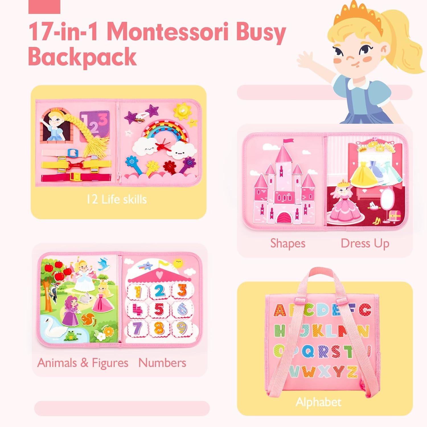 Yürümeye başlayan meşgul tahta - Travel Accessories For Baby incelemesi ve fiyatı