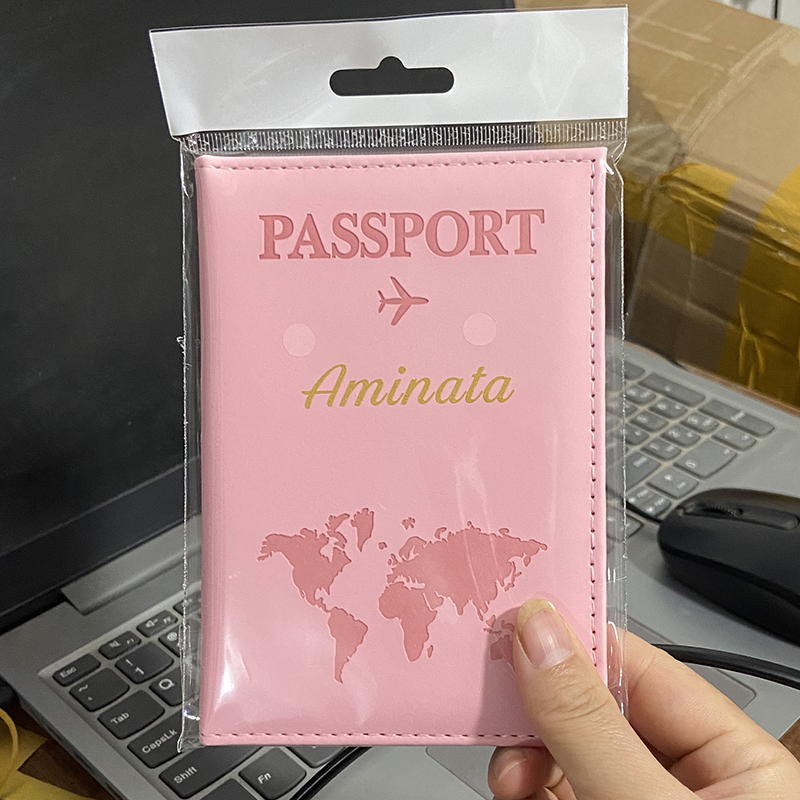 Özel Altın Renk Adı Pasaport K - Travel Accessories Personalised incelemesi ve fiyatı