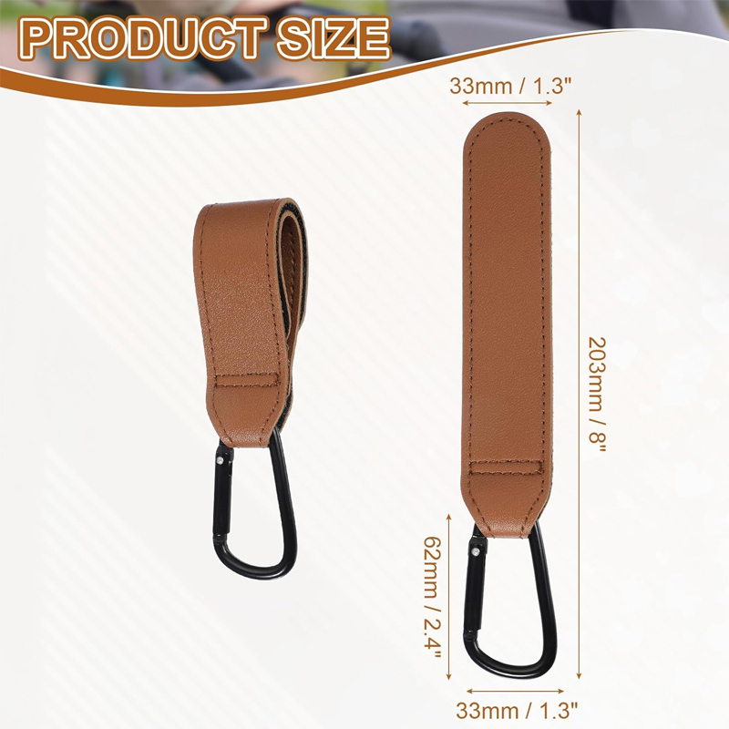 2 adet deri araba kancaları be - Travel Accessories For 4 Year Old incelemesi ve fiyatı