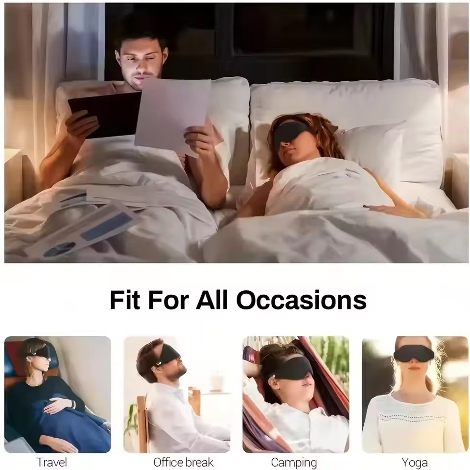 3D Göz Maskesi, Rahat ve Nefes - Travel Accessories Eye Mask incelemesi ve fiyatı