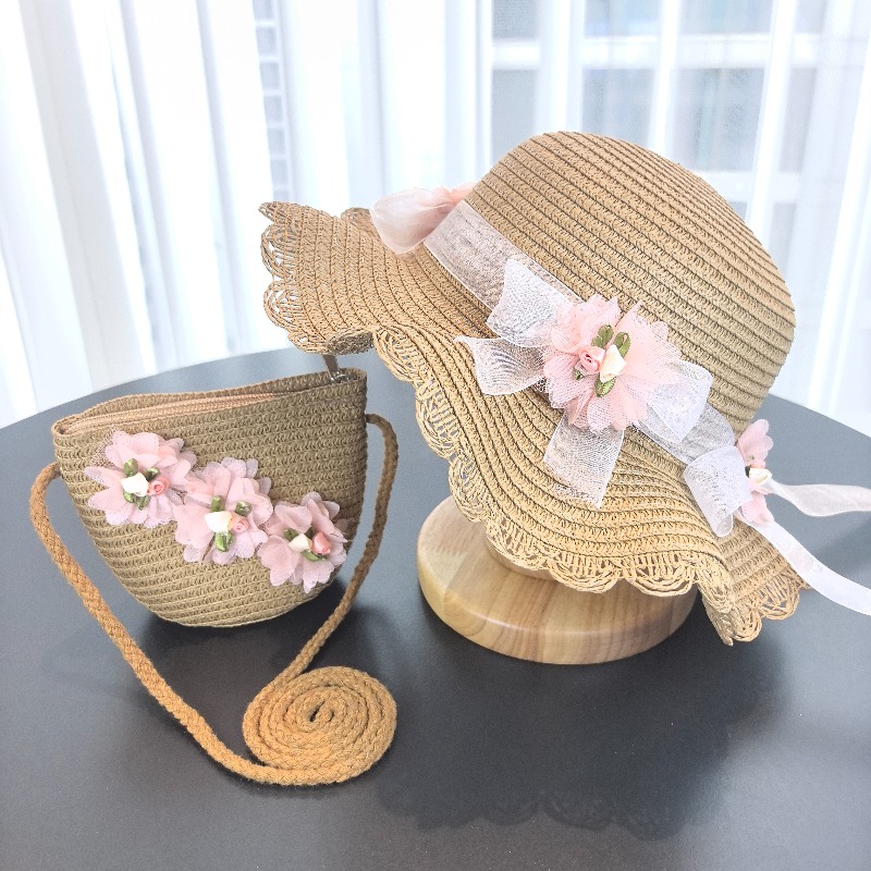 Kızlar 2 adet Hasır Şapka Düz  - Travel Accessories For 10 Year Old Girl incelemesi ve fiyatı